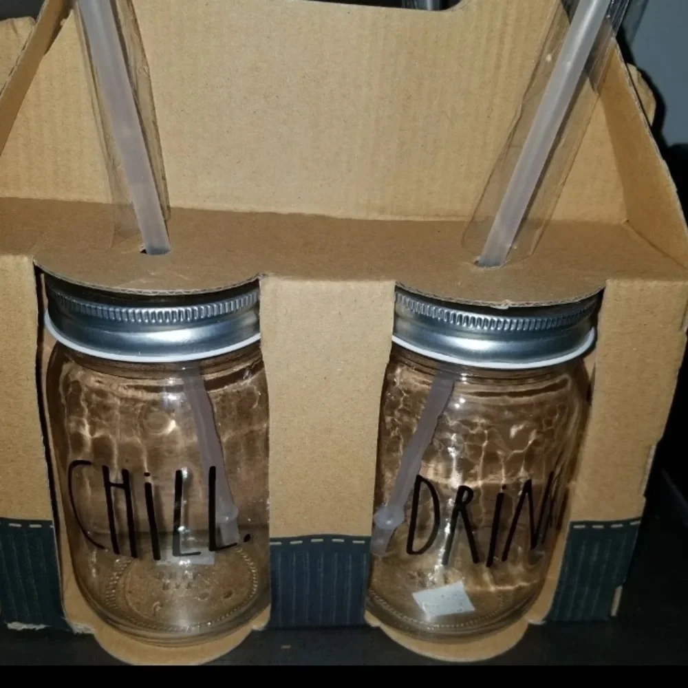 Rae Dunn Mason Jar‎ cups